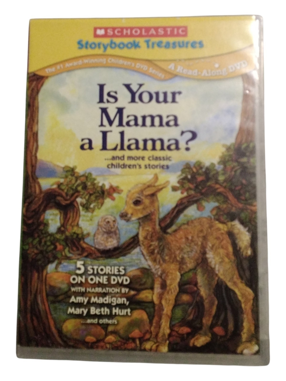 Scholastic "Is Your Mama a Llama?" & Giggle, Giggle, Quack Children's DVD